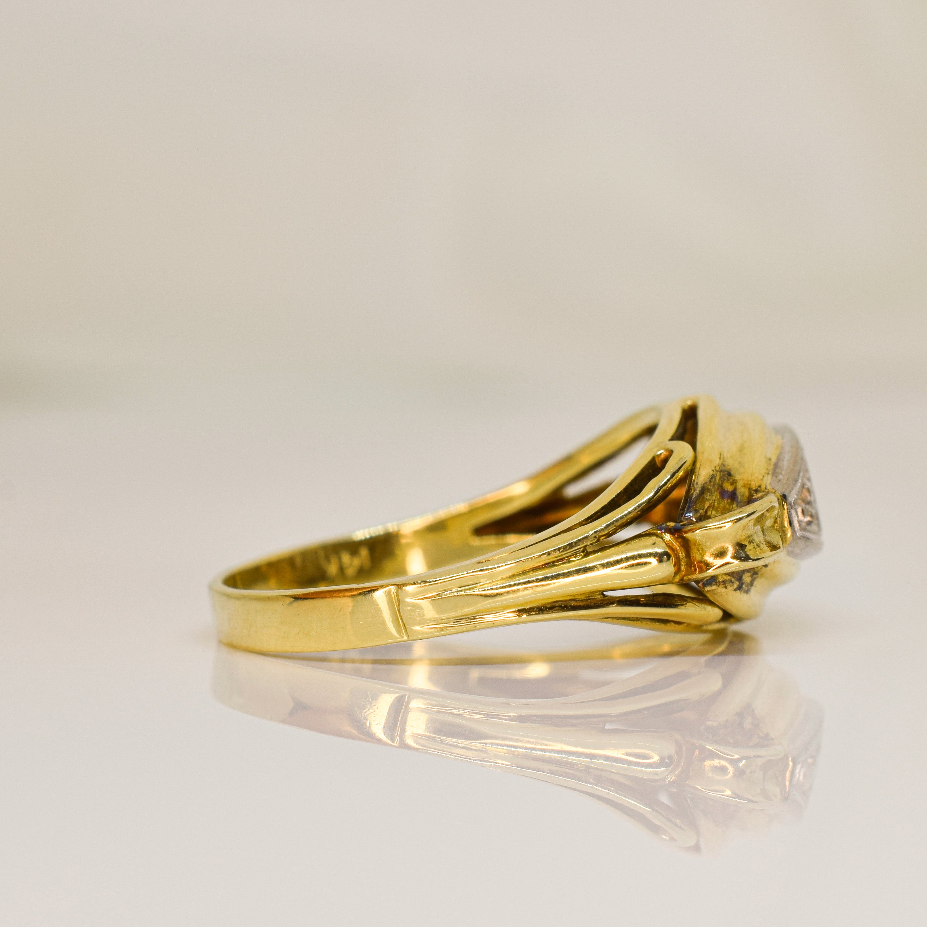 Art Deco Boat Ring