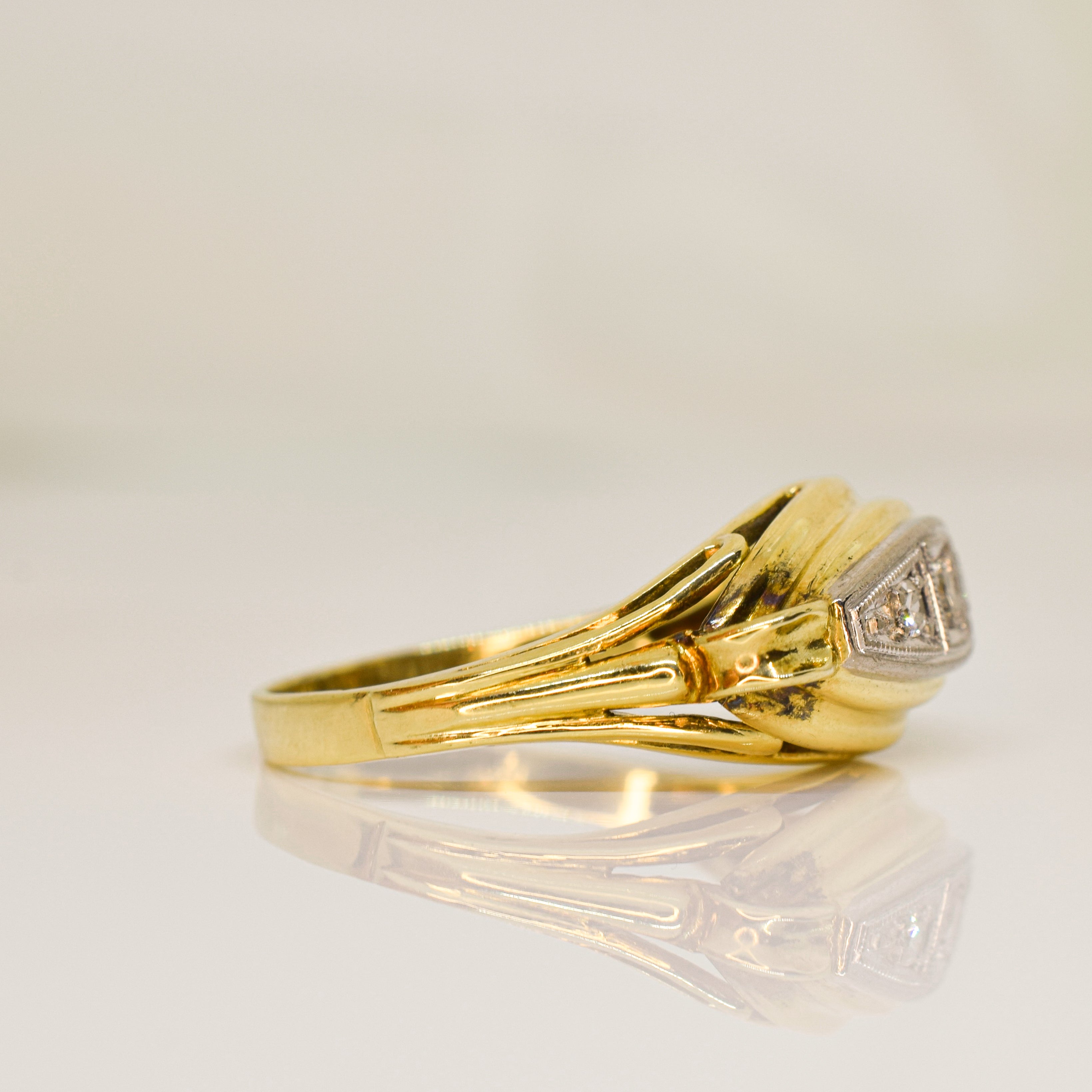 Art Deco Boat Ring