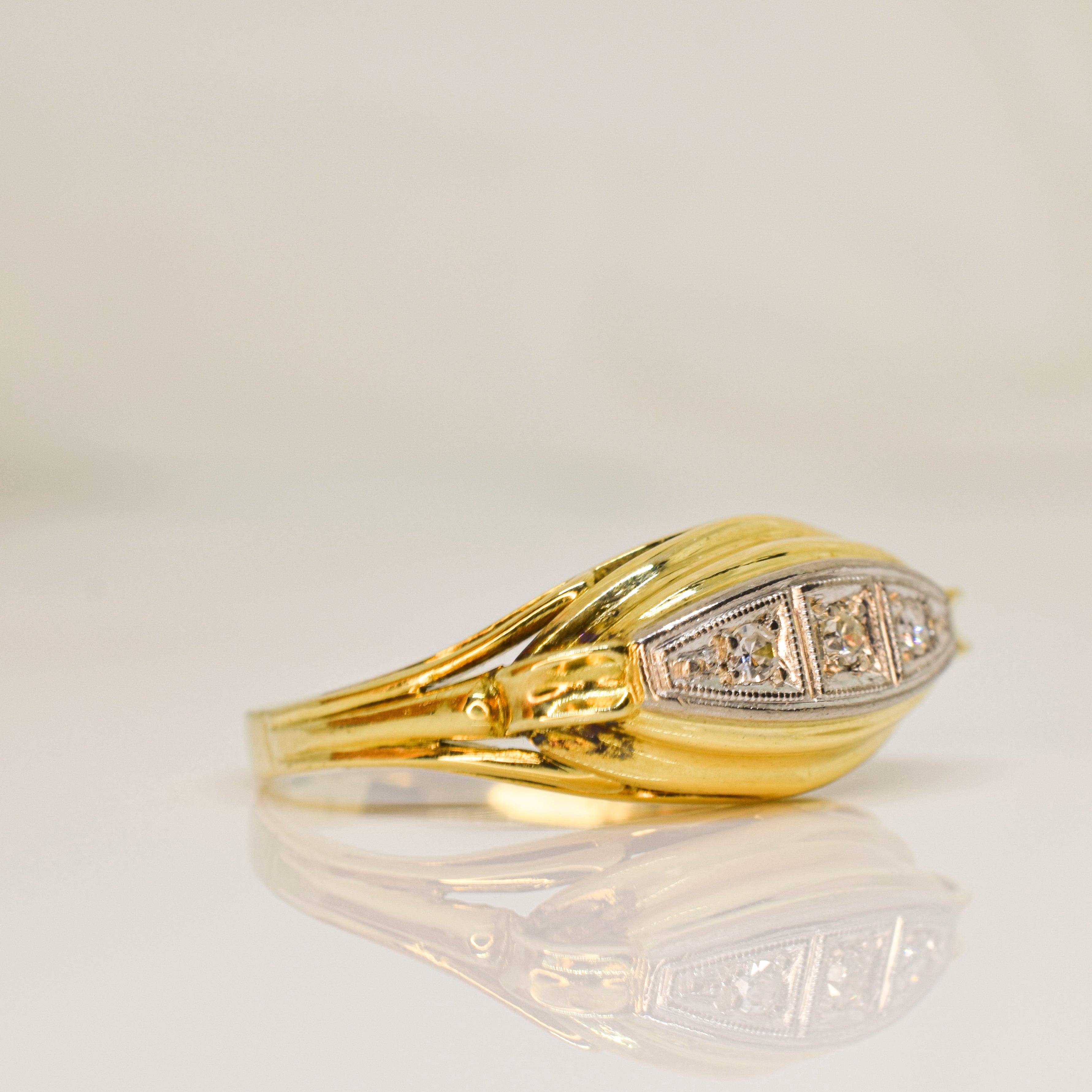 Art Deco Boat Ring