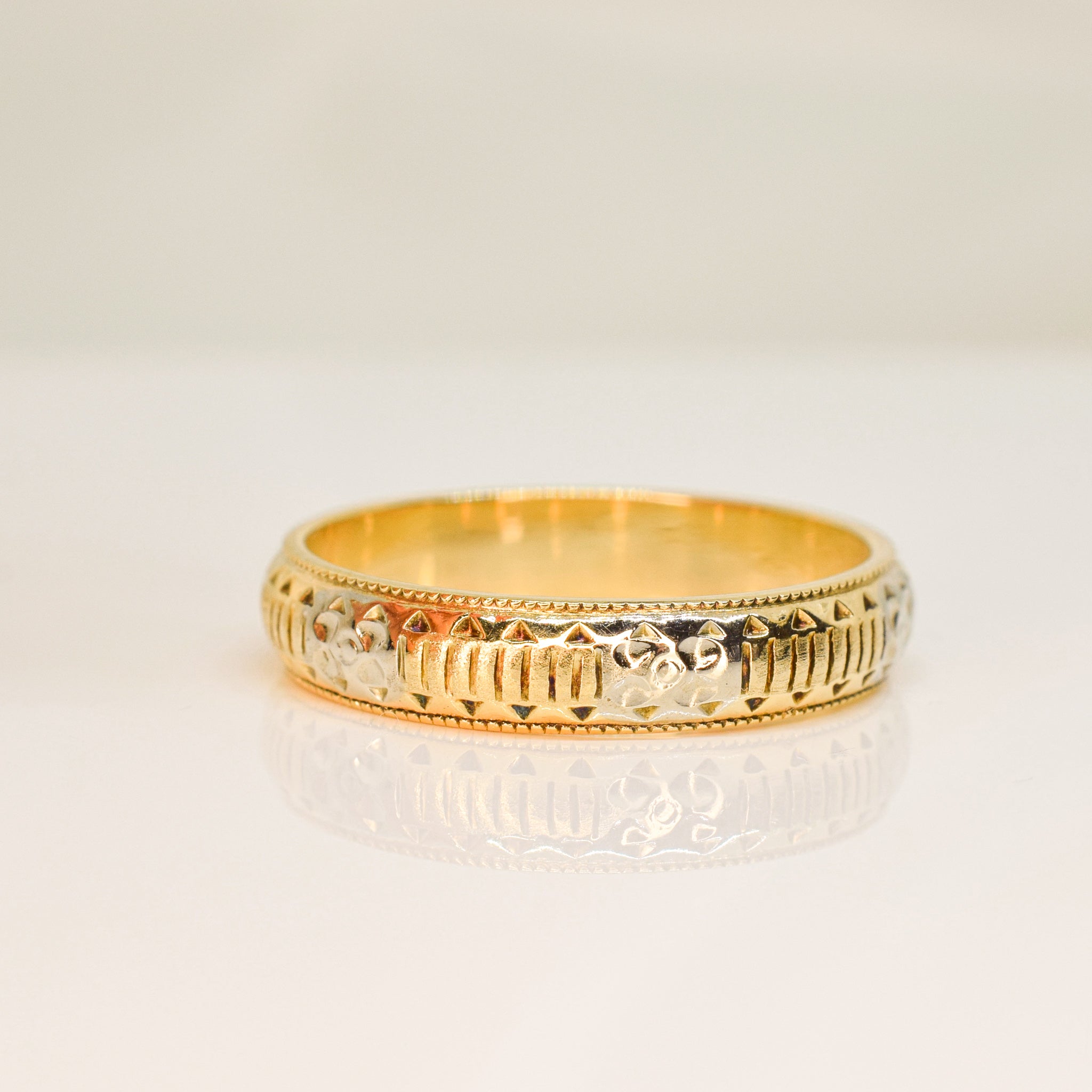 Intricate Gold Band