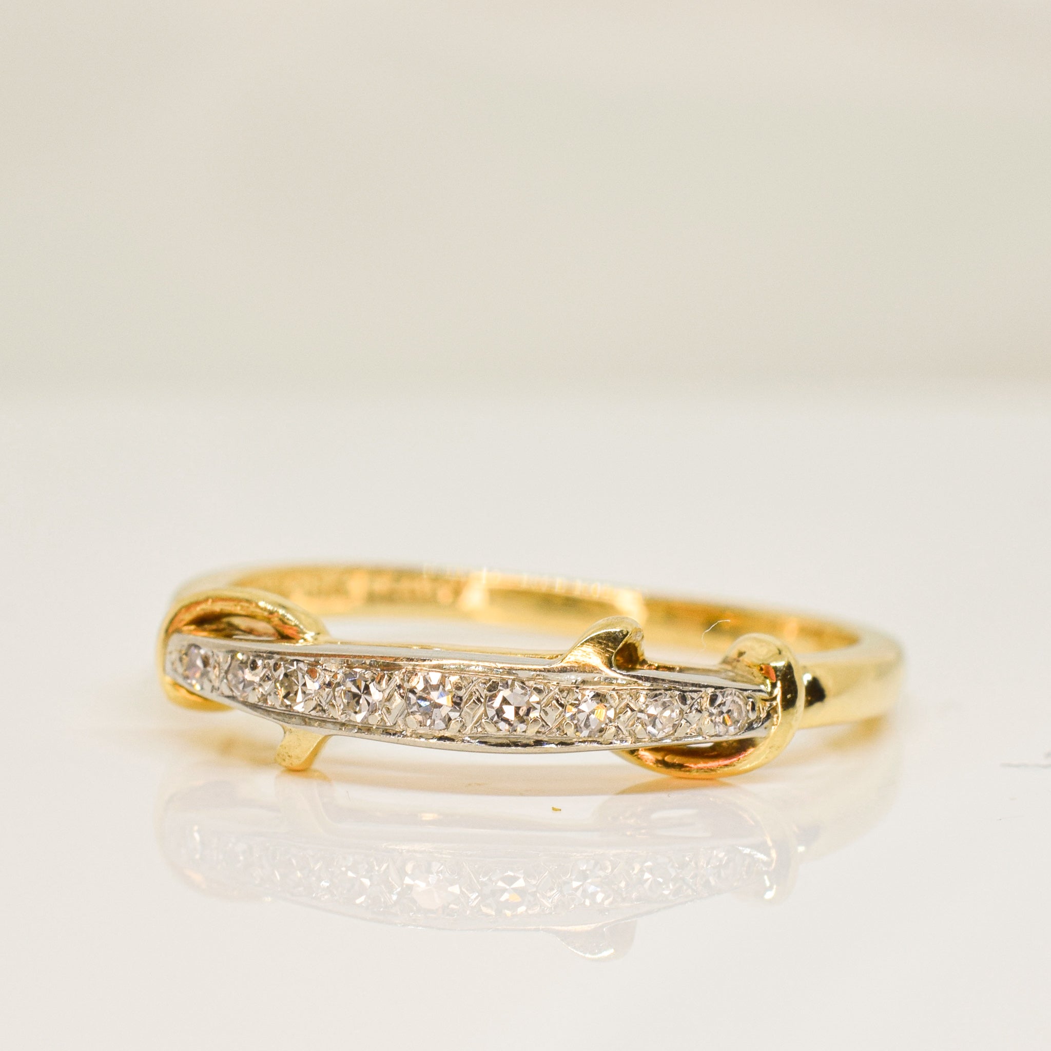 Antique Vine Diamond Band